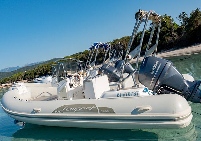 Location de bateau Porto-Vecchio